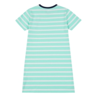 Rochie Jack Wills cu dungi Jrsy copii crem verde