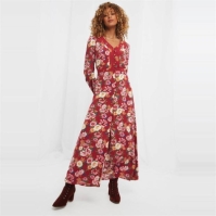 Rochie Joe Browns Floral Print Midaxi rosu