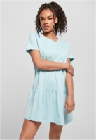 Rochie tricou Valance pentru Femei albastru Urban Classics