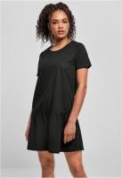 Rochie tricou Valance pentru Femei negru Urban Classics