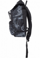 Rucsac cu Multibags inchis camuflaj Urban Classics