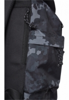 Rucsac cu Multibags inchis camuflaj Urban Classics