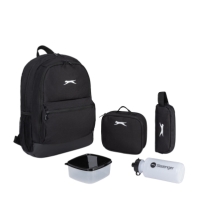 Rucsac Slazenger and Lunch Box negru