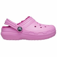 Saboti Crocs cu captuseala for roz 207009 6SW pentru Copii