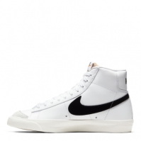 Adidasi inalti Nike Blazer Mid 77 alb negru