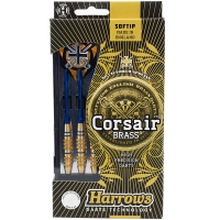 Sageti darts Harrows Softip Corsair albastru 18 g