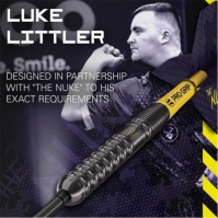 Sageti darts Luke Littler G1 23G 90% Tungsten Darts mov galben