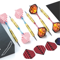 Sageti darts Set Cadou Brass Dart multicolor