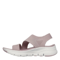 Sandale Skechers Arch Fit Flat pentru femei lila