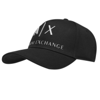 Sepci Armani Exchange Corp Logo Baseball negru