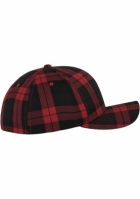 Sepci Flexfit Tartan Plaid negru rosu