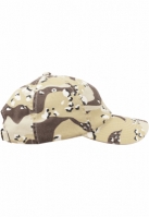 Sepci Low Profile Camo Washed retro bej Flexfit camuflaj