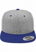 Sepci rap Snapback Classic 2-Tone deschis albastru Flexfit roial