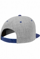 Sepci rap Snapback Classic 2-Tone deschis albastru Flexfit roial