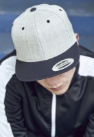 Sepci rap Snapback Classic 2-Tone deschis bleumarin Flexfit