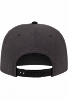 Sepci rap Snapback Classic 2-Tone gri carbune Flexfit negru