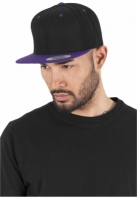 Sepci rap Snapback Classic 2-Tone negru mov Flexfit