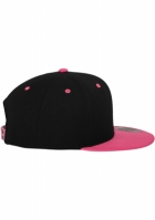 Sepci rap Snapback Classic 2-Tone negru roz Flexfit neon