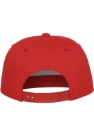 Sepci rap Snapback Classic 5 Panel rosu Flexfit