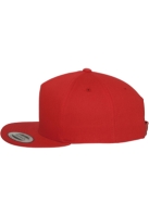 Sepci rap Snapback Classic 5 Panel rosu Flexfit