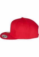 Sepci rap Snapback Organic bumbac rosu Flexfit