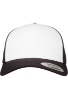 Sepci Retro Trucker Colored Front negru alb Flexfit