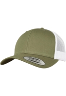 Sepci Retro Trucker doua culori alb Flexfit buck