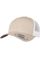 Sepci Retro Trucker doua culori kaki alb Flexfit