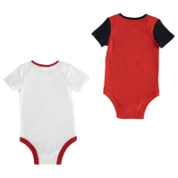 Set 2 perechi Body Brecrest pentru copii alb rosu