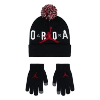 Set Caciula Air Jordan Pom copii negru