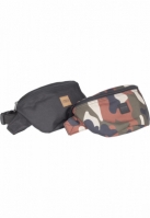 Set de 2 Borsete negru camuflaj Urban Classics