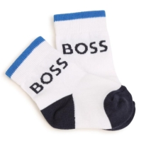 Set de 2 Sosete Boss of Juniors bleumarin