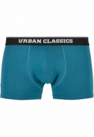 Set de 3 Boxeri Organic detail multicolor Urban Classics negru verde