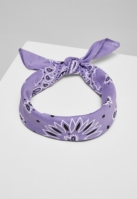 Set de 3 Multicolor Bandana violet+white+rose Urban Classics violet alb roz