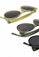 Set de 3 Ochelari de soare Cypress negru gri Urban Classics deschis galben