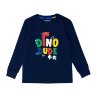 Set de 3 Pijamale Firetrap Dinosaur pentru baieti albastru multicolor