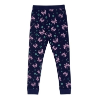 Set de 3 Pijamale Miso Cosmic pentru fete bleumarin mov