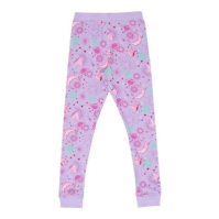 Set de 3 Pijamale Miso Cosmic pentru fete bleumarin mov