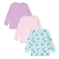 Set de 3 Pijamale Miso Fairy pentru fete roz mov