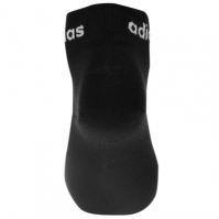 Set de 3 Sosete adidas Essentials glezna negru alb