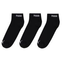 Set de 3 Sosete Puma Quarter pentru Barbati negru