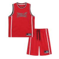 Set Everlast baschet pentru baietei rosu negru