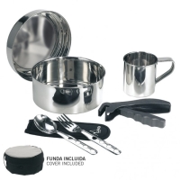 SET GATIT ST, STEEL 1P 17CM CUP 8817FN