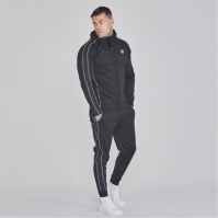 Pantaloni sport Set Hanorac SikSilk and pentru Barbati negru