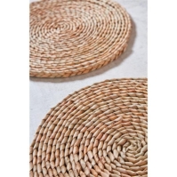 Set Homelife of 4 Straw Placemats