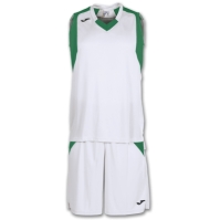 Joma Set Final alb-verde fara maneci