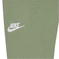 Set Nike Club Fleece cu fermoar pentru Bebelusi oil verde