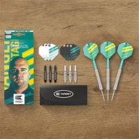 Set Sageti darts Rob Cross 00 verde galben argintiu