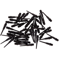 Set Spare Enero plastic dart tips, 50 ., negru 1041728