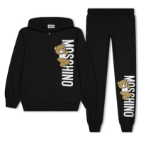 Set Treninguri Ursulet Teddy Bear MOSCHINO Jersey pentru copii negru